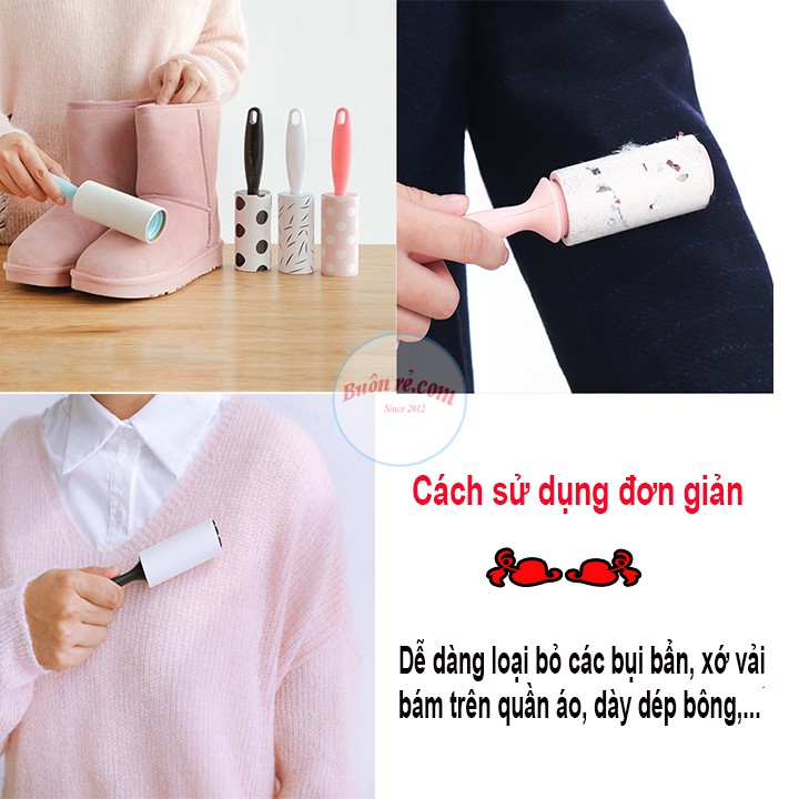 Cây lăn bụi mini cầm tay tiện dụng 01109