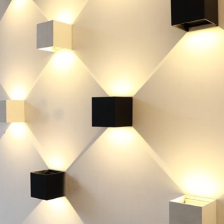 Đèn Vách LED Hình Vuông 10*10cm
