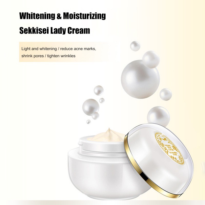 Multi-effect Snowy Whitening Cream Moisturizing Brighten Skin Fade Blemish Acne Mark Tone-up Cream