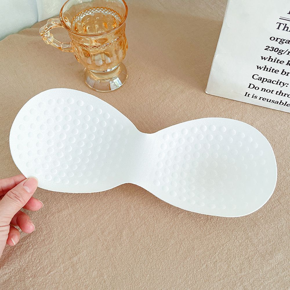 Áo ngực hai dây không đường may ba nút nhiều màu tùy chọn hở lưng vải thoáng khí thoải mái thân thiện da cho nữ