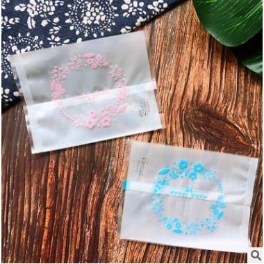 (Set 100) Túi ép Vòng hoa 7x10cm