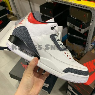 Giày Air Jordan 3 "Fire Red" (Best Quality)
