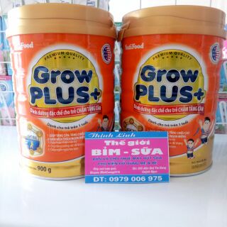 Sữa GROW PLUS CAM 900G (cho trẻ chậm tăng cân)