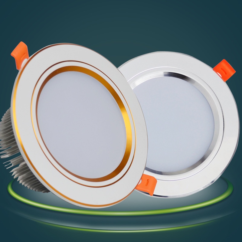 Đèn Led Âm Trần 7W 3 Màu , Đèn Downlight 7W Trang Trí Phòng Khách, Phòng Ngủ