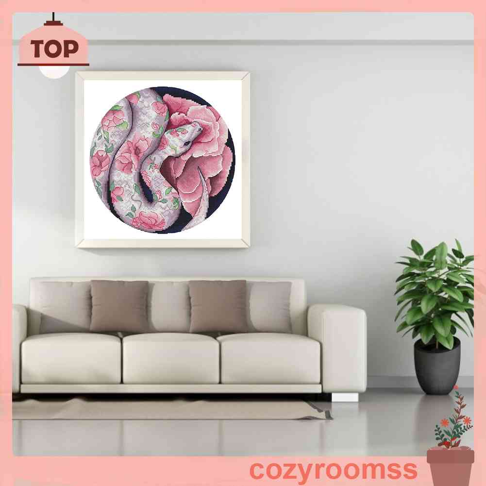 Bộ Tranh Thêu Chữ Thập Tự Làm 11CT Hình Động Vật Đáng Yêu