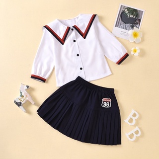 Set bộ style thuỷ thủ bé gái 2021