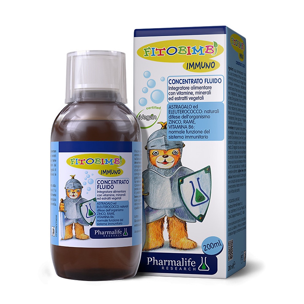 Fitobimbi Immuno ✅ Hàng Chính Hãng 100% - Tăng cường hệ miễn dịch, nâng cao sức đề kháng, hồi phục nhanh, hết ốm vặt