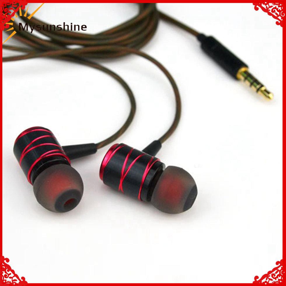 Tai Nghe Nhét Tai Có Dây Bằng Kim Loại Chất Lượng Cao Cho Iphone | BigBuy360 - bigbuy360.vn