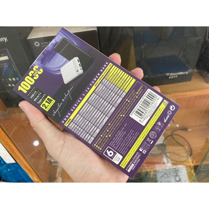 Pin sạc dự phòng 10.000mah chính hãng Remax Rpp-255