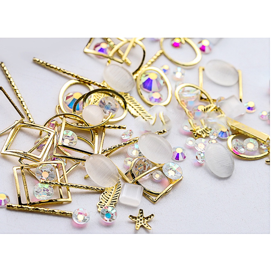 charm mắt mèo trang trí nail