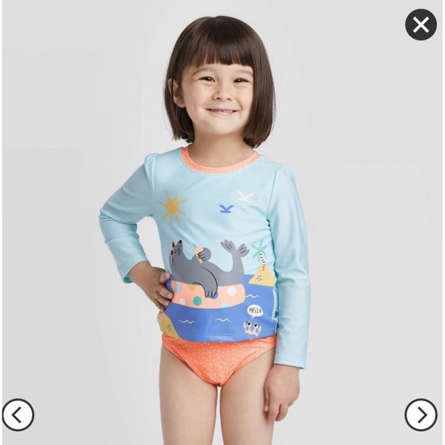 Đồ bơi bé gái Cat& Jack size 9m-5t