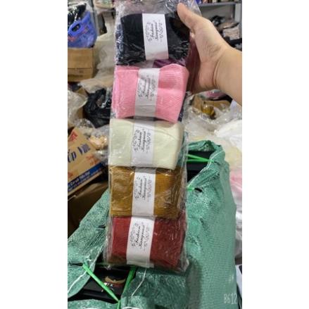 ❤️ 1 Đôi Tất Lót Lông Tăm Màu Trơn Cao Cổ Trẻ Em Siêu Ấm ( từ 2-6 tuổi cho bé trai và gái) ❤️