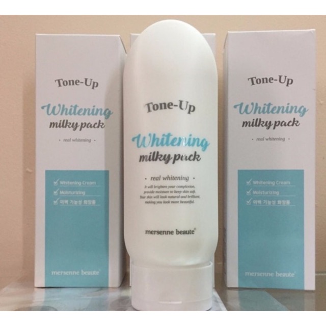 Kem dưỡng trắng da Body Tone up whitening milky pack