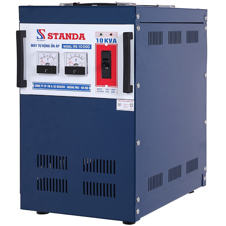 Ổn áp Standa 10kva dải 150v-250v hàng chính hãng giá tốt