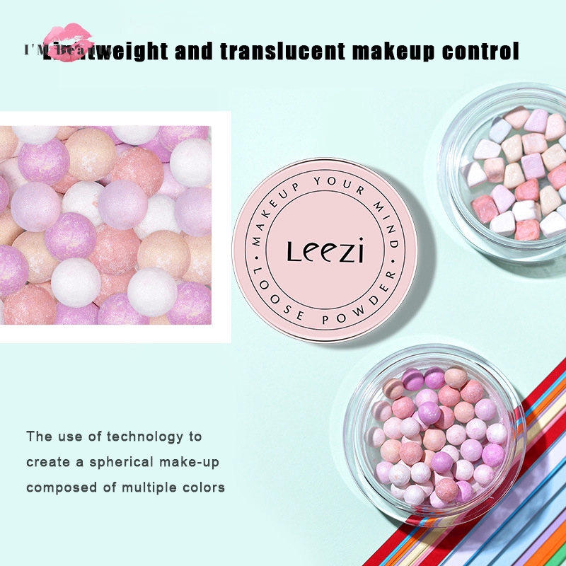 [Hàng mới về] Phấn phủ dạng hạt tròn kiềm dầu không thấm nước lâu trôi