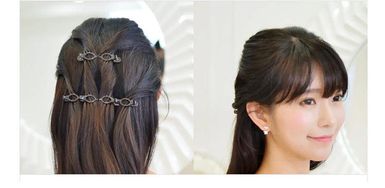 Set 2 Kẹp Tóc Bện Xinh Xắn Dành Cho Nữ