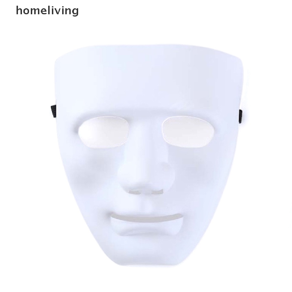 Mặt Nạ Hóa Trang Màu Trắng Đen Unisex