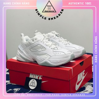 Giày Nike M2K Tekno 🔴FREESHIP🔴 Nike M2K Tekno All White Chính Hãng - Giày Chunky Sneaker Nike M2K Chuẩn Auth