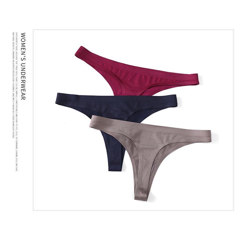 Quần lót thể thao Zxyouping lưng thấp không đường may vải lụa lạnh mềm mại thoáng khí gợi cảm M-XXXL cho nữ