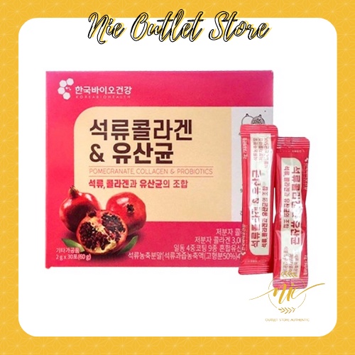 BỘT UỐNG BỔ SUNG COLLAGEN LỰU ĐỎ HÀN QUỐC