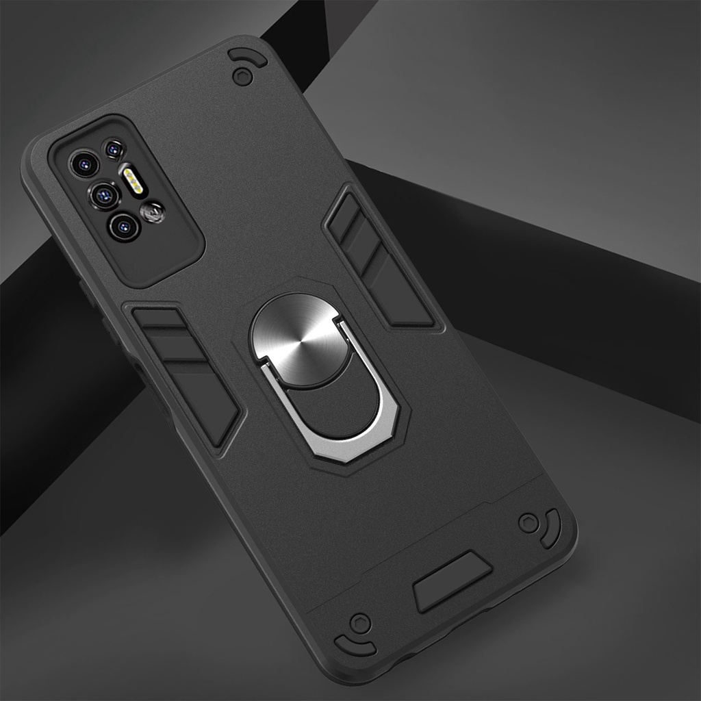 Ốp Lưng Bảo Vệ Điện Thoại Tecno Pova 3 2 Pop 5 4 Air Lte Có Vòng Nhẫn