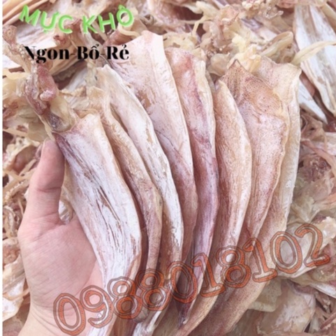 1 CON MỰC KHÔ CHUẨN CÂU CỰC DÀY THỊT VÀ NGỌT ( TO GẦN BẰNG BÀN TAY) size 35-40con/kg | BigBuy360 - bigbuy360.vn