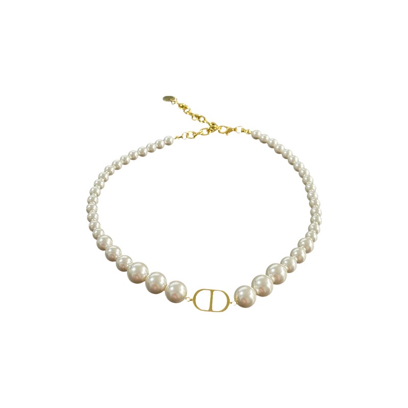 Vòng Cổ Choker Đính Ngọc Trai Thời Trang Cho Nữ