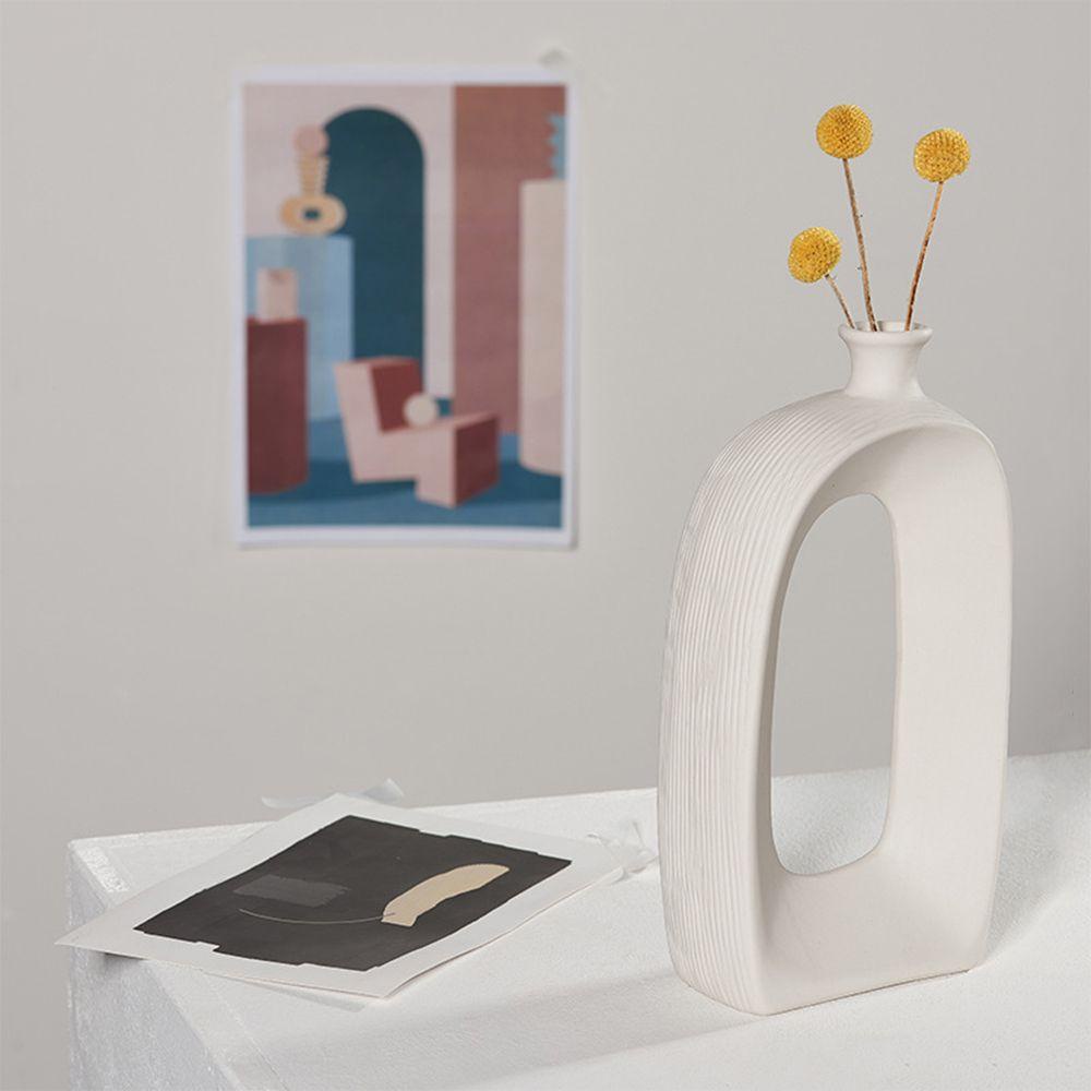 CONOPERY Bình Hoa Sứ Để Bàn Trang Trí Văn Phòng Hiện Đại