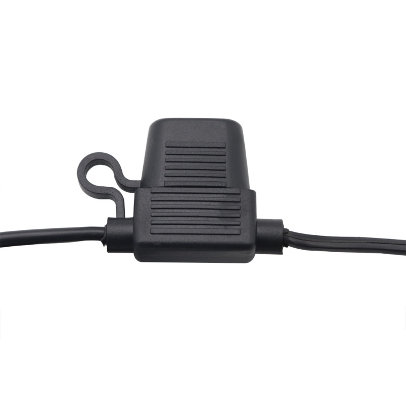 Ổ Cắm Điện USB Kép 12V-24V Chống Nước Gắn Tay Lái Xe Đạp