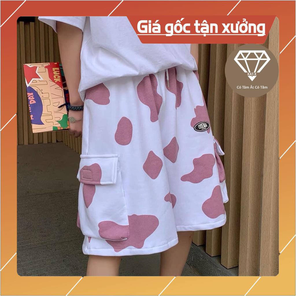 Quần bò sữa [FREESHIP]🍁Quần Short túi hộp, sooc đùi rút dây🍁 | BigBuy360 - bigbuy360.vn