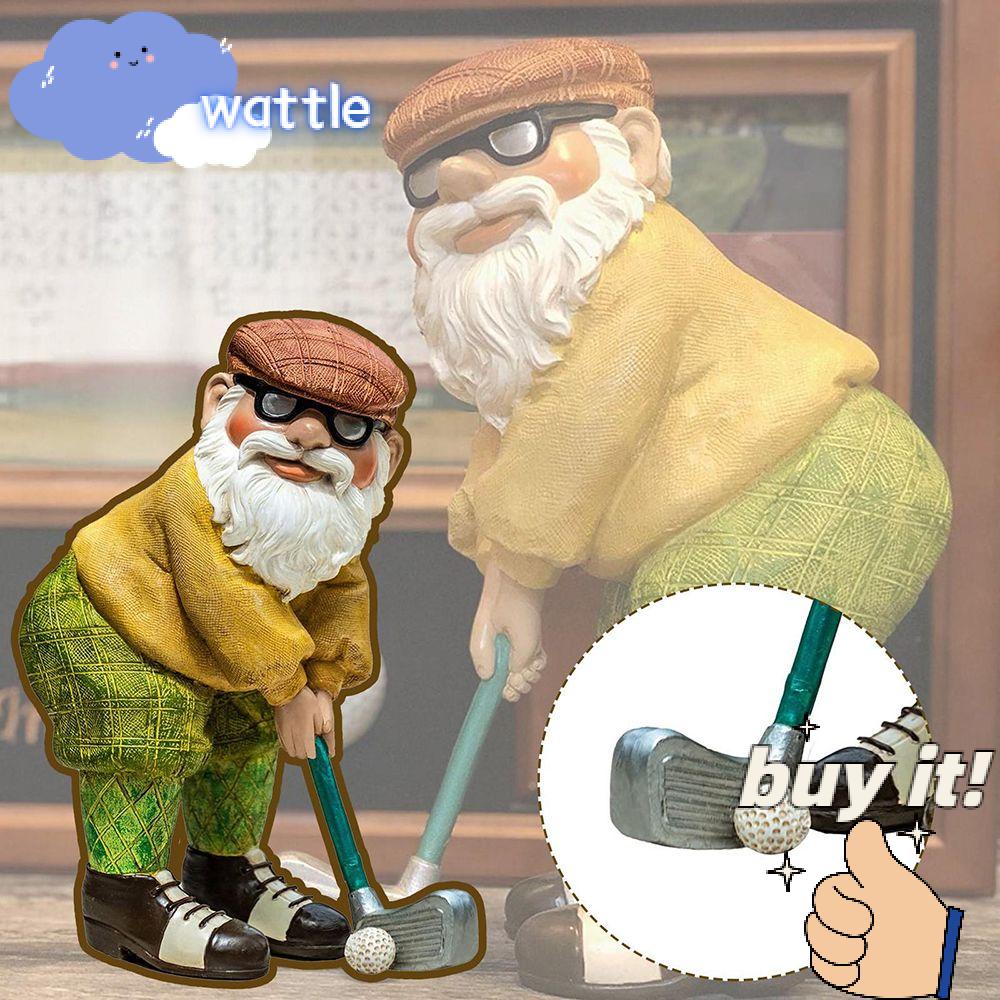 Đồ trang trí Gnome Golf Dùng Trang Trí Sân Vườn