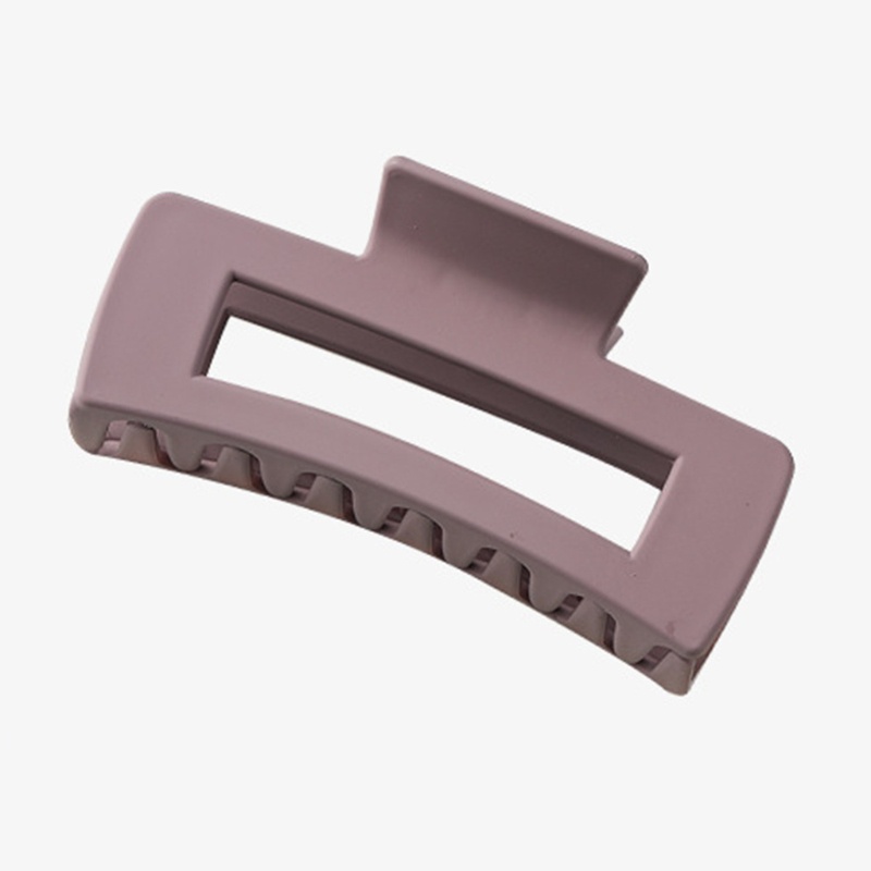 Set 5 Kẹp Tóc Càng Cua Màu Nhám Đơn Giản Chống Trượt