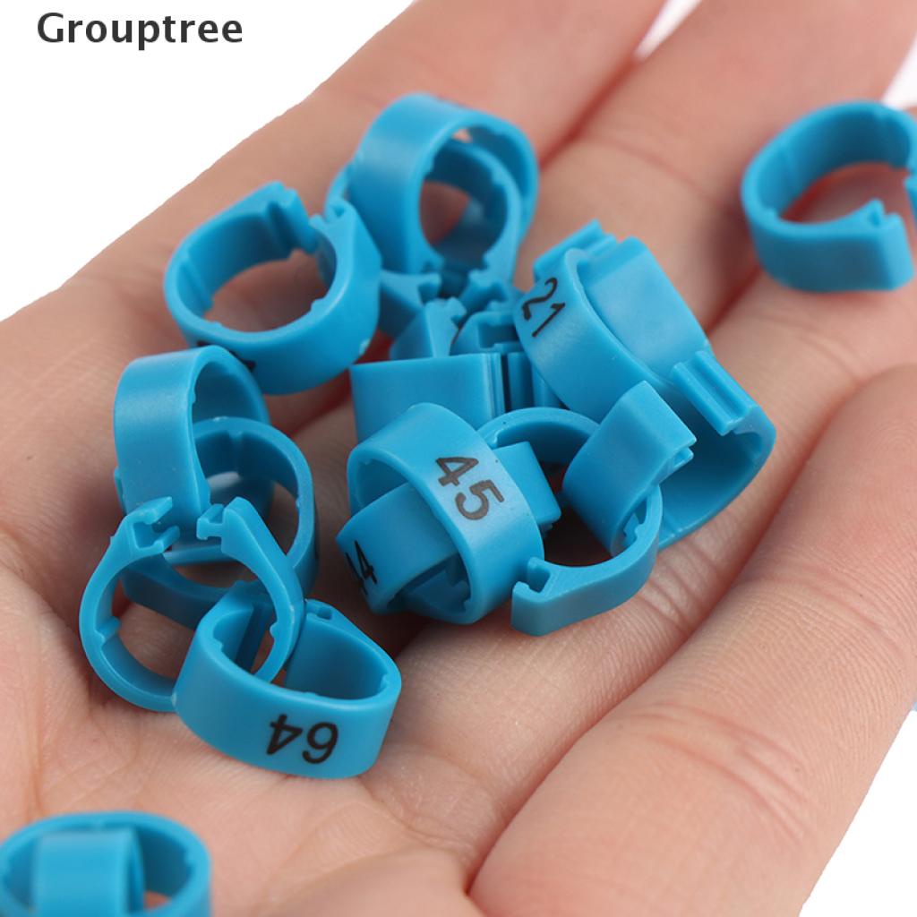 Set 100 Vòng Đánh Dấu Chân Gà Chim Bồ Câu Tiện Dụng