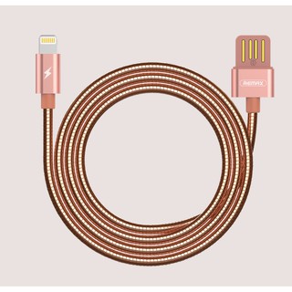 Cáp usb type c, lightning, microusb - remax rc 080 bọc kim loại cao cấp
