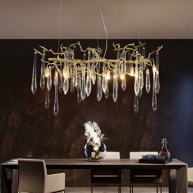 Đèn thả SERIP PHALE giọt nước thả bàn ăn, Decor trang trí SANG TRỌNG HIỆN ĐẠI