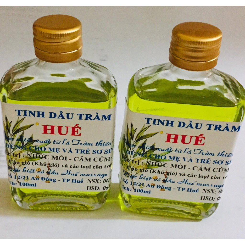 Tinh Dầu Tràm Huế nguyên chất 100ml