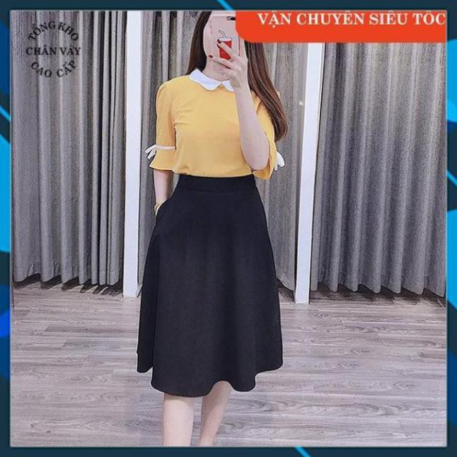 Ảnh Thật - Feedback Chân váy xòe nữ công sở cao cấp đẹp Tổng Kho CV44 đầm xòe túi | BigBuy360 - bigbuy360.vn