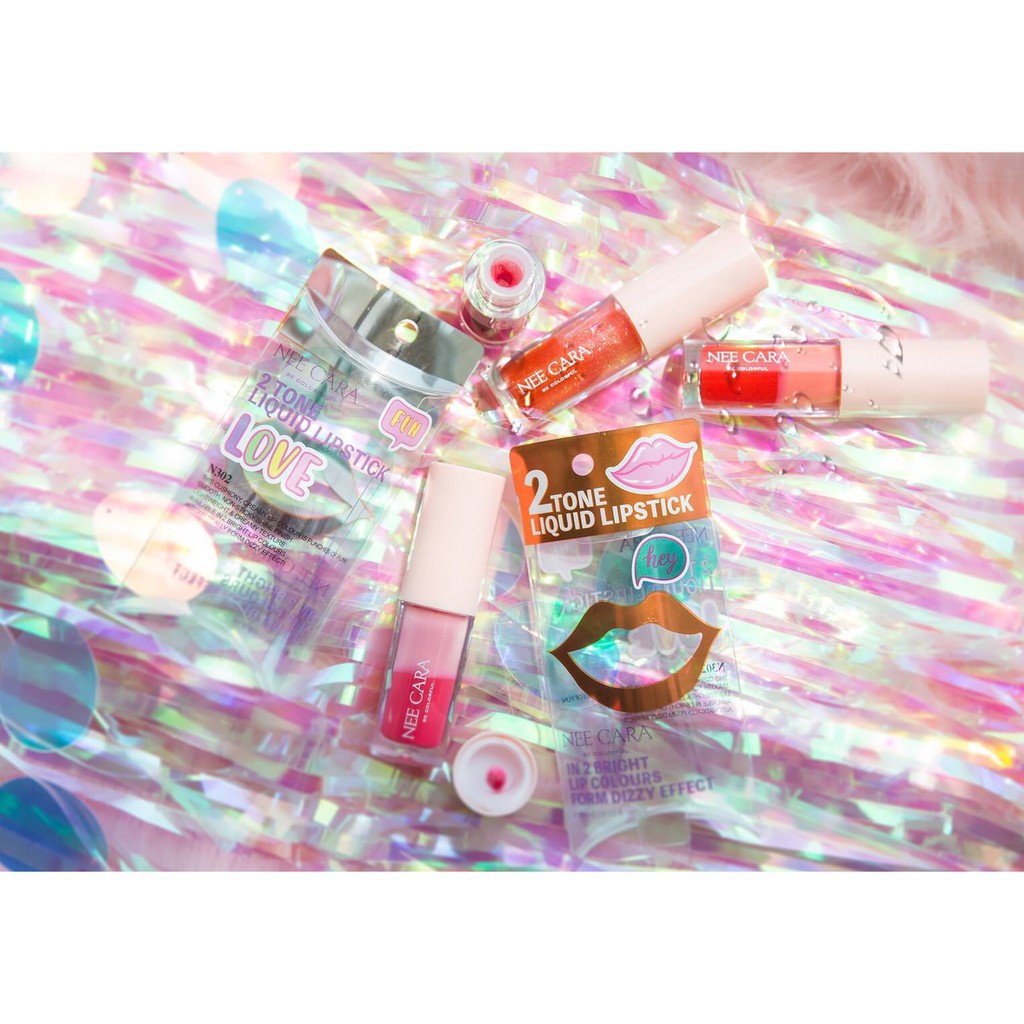 SON NEE CARA TINT BÓNG 2 TONE LIQUID LIPSTICK