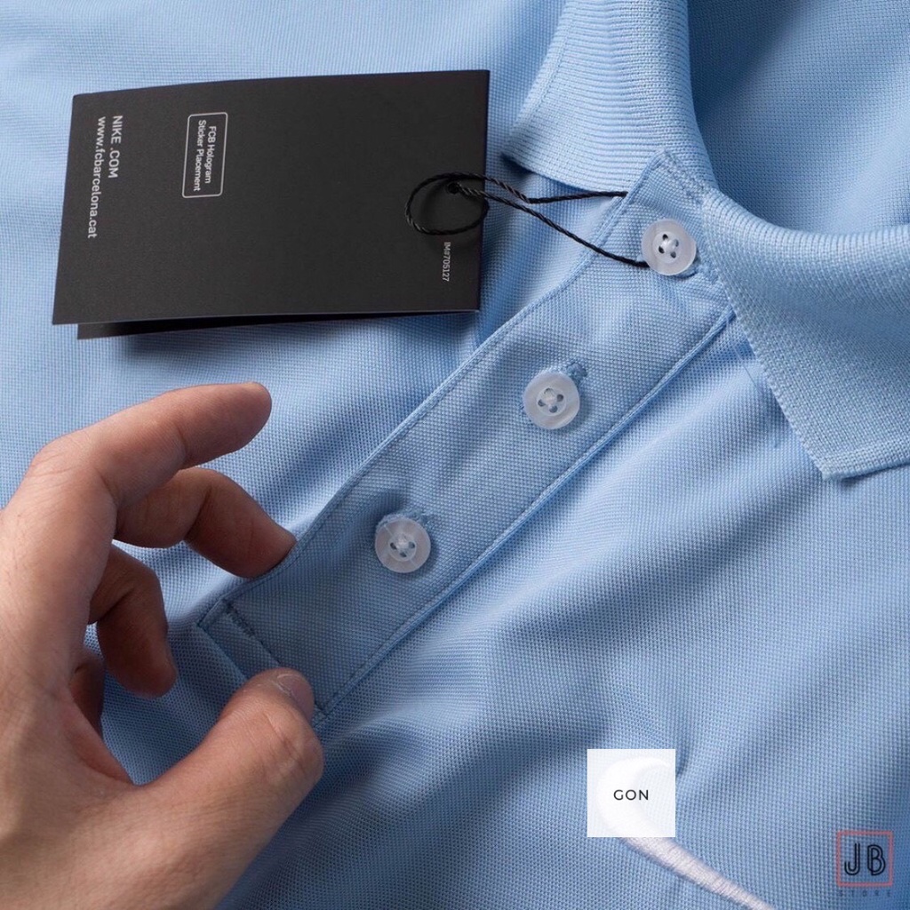 Áo thun polo nam basic, áo thun cổ bẻ tay lỡ logo thêu, chất thun cotton nhẹ thoáng mát, chuẩn phom - PLN1