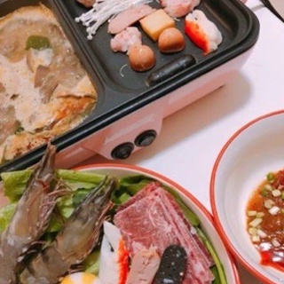 Bếp nướng lẩu 2in1 đa năng
