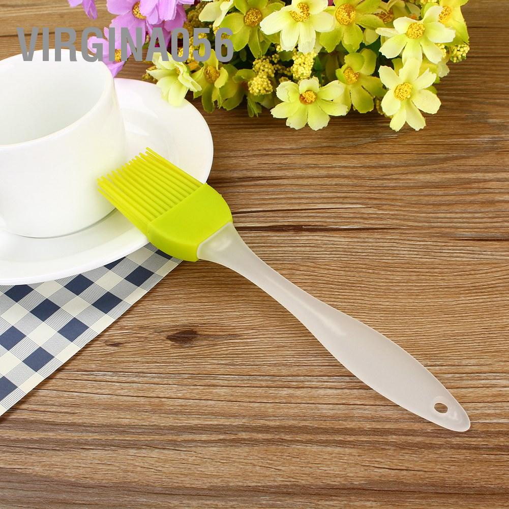 Virgina056 Silicone Nướng BBQ Bánh Mì Dầu Kem Nấu Ăn Phết Bàn Chải