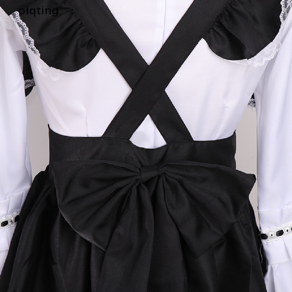 Piqt Women Maid Outfit Anime Dress Apron Dress Lolita Dress Men Cafe Costume Cosplay . | BigBuy360 - bigbuy360.vn