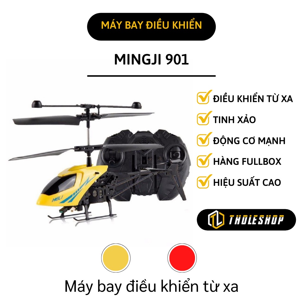 Trực Thăng điều khiển - Máy Bay Điều Khiển Từ Xa Cao Cấp động cơ mạnh mẽ sạc pin nhựa ABS an toàn 2562