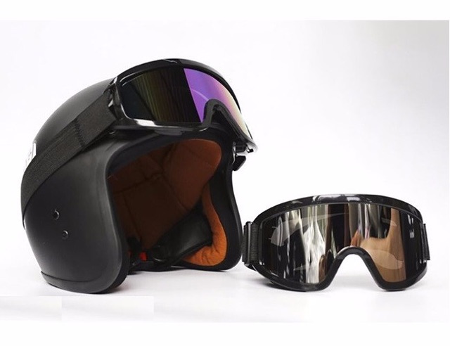 Mũ bảo hiểm 3/4 đầu - nón 3/4 đi phượt