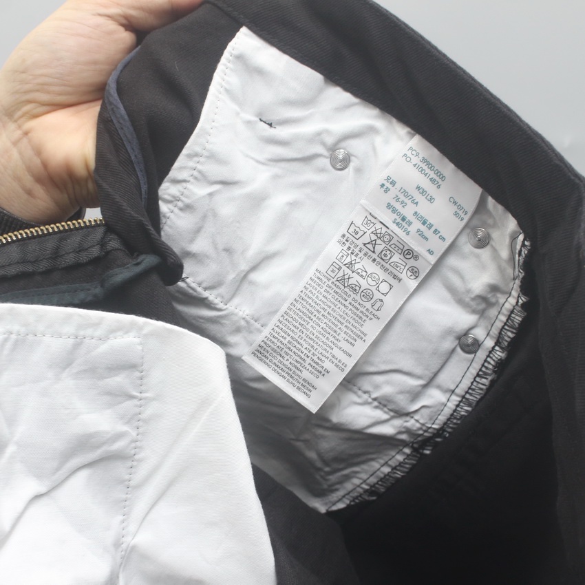 Quần Kaki Jean Màu Đen DKA-01, Quần Kaki Nam dáng ôm đứng, Chất vải co giãn thoải mái - Doki
