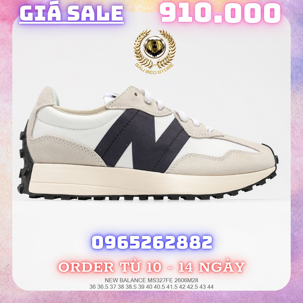 Order 1-2 Tuần + Freeship Giày Outlet Store Sneaker _New Balance 327 MSP: 2606M281 gaubeostore.shop