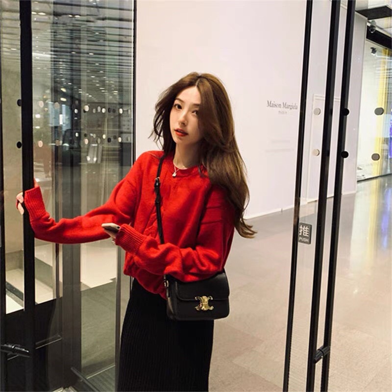 Túi xách vintage túi dây da đeo chéo đeo vai thời trang Hàn quốc