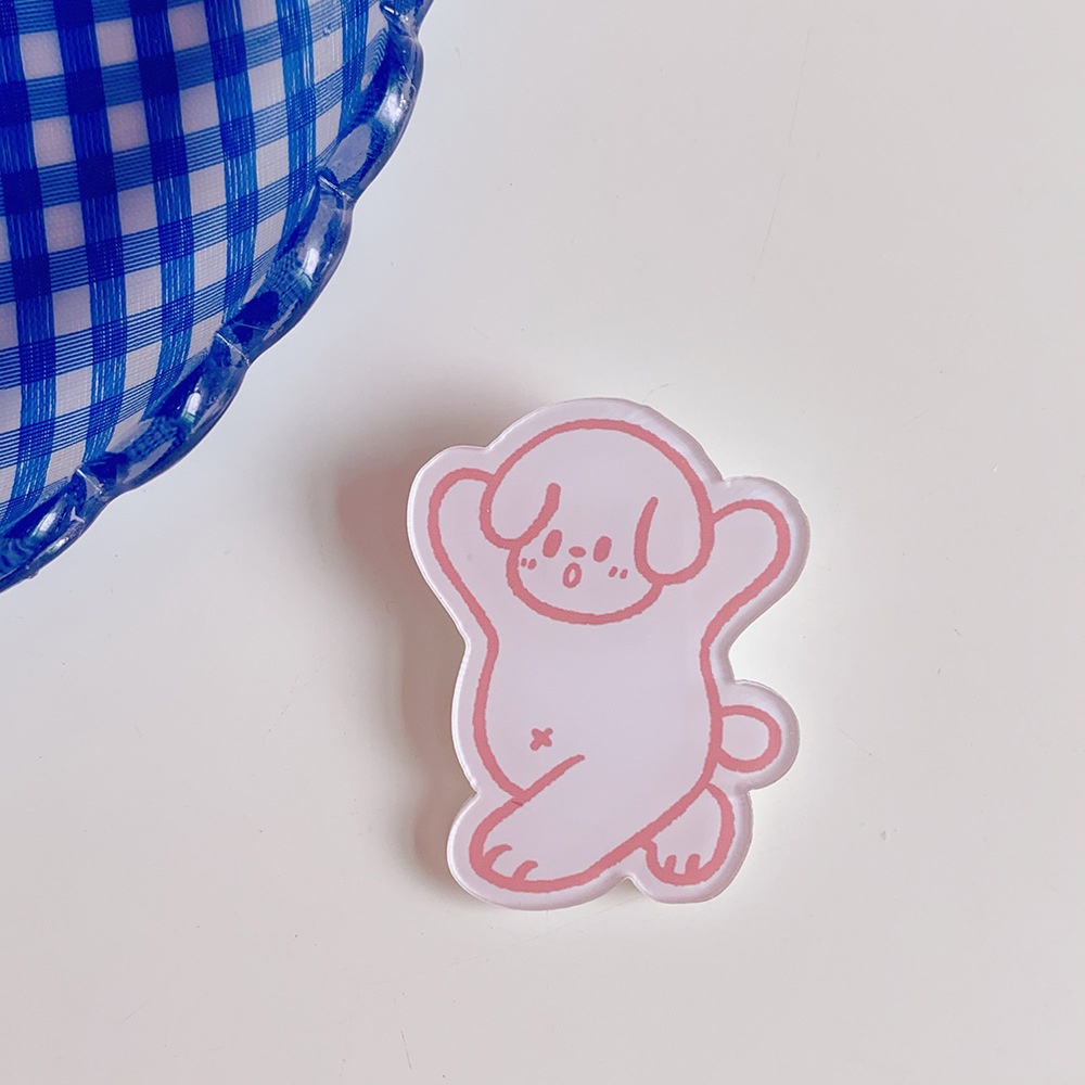 Set 3 sticker cute pin cài áo phụ kiện trang trí túi xách balo MEOW STORE MK03