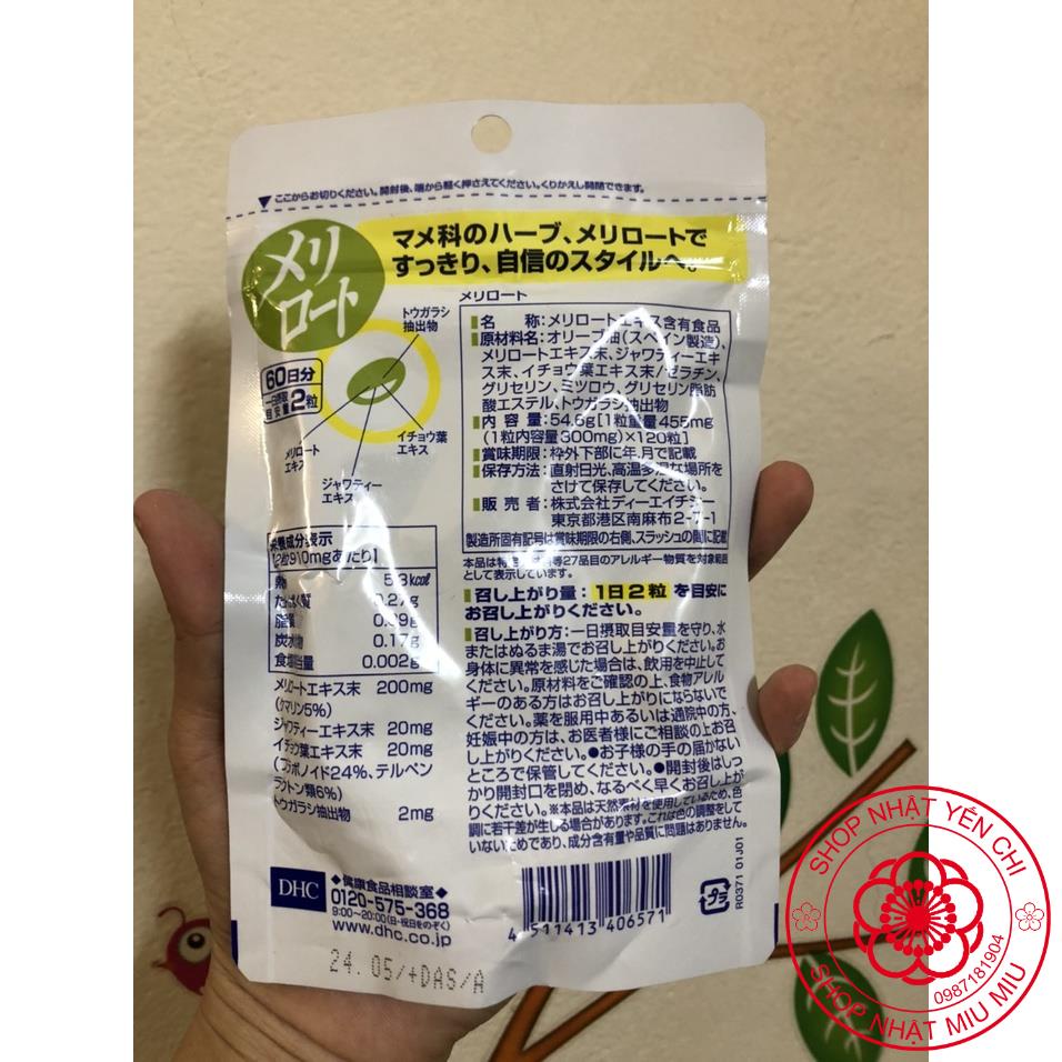 Set thon đùi 60 ngày và vitamin C 20 ngày Nhật bản