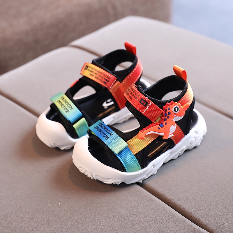 Giày sandal quai hậu bít mũi cho bé trai 1 đến 3 tuổi
